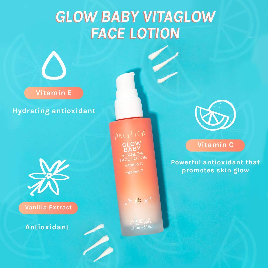 Pacifica Glow Baby VitaGlow Face Lotion with Vitamin C Maat Beauty