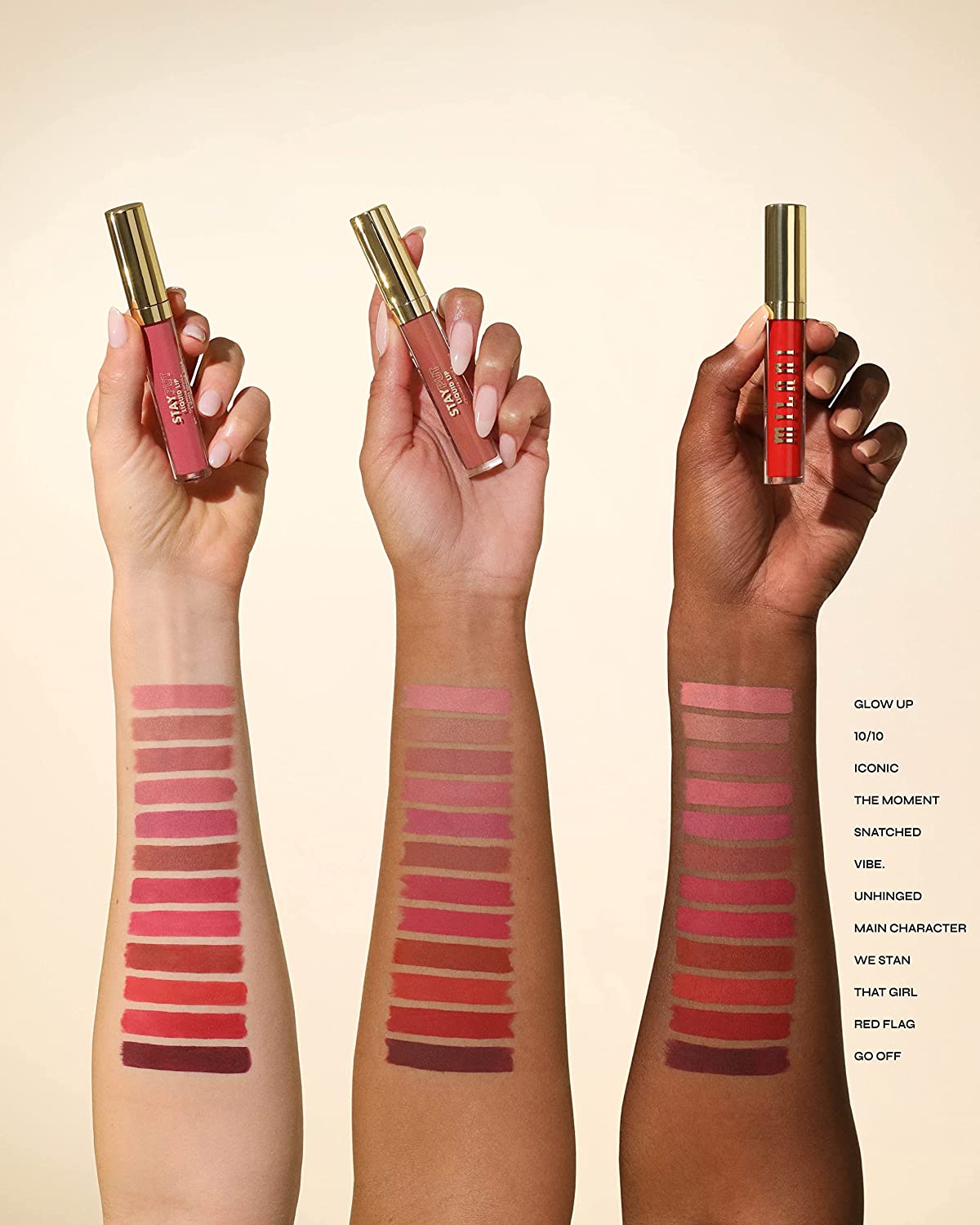 Milani Stay Put Liquid Lip Longwear Lipstick - Imagen 2