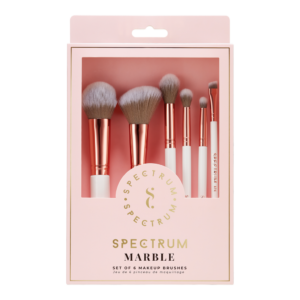 Spectrum Marble 6-Piece Makeup Brushes