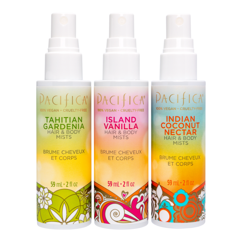 Pacifica Wanderlust Hair & Body Mist Travel Set - Imagen 3