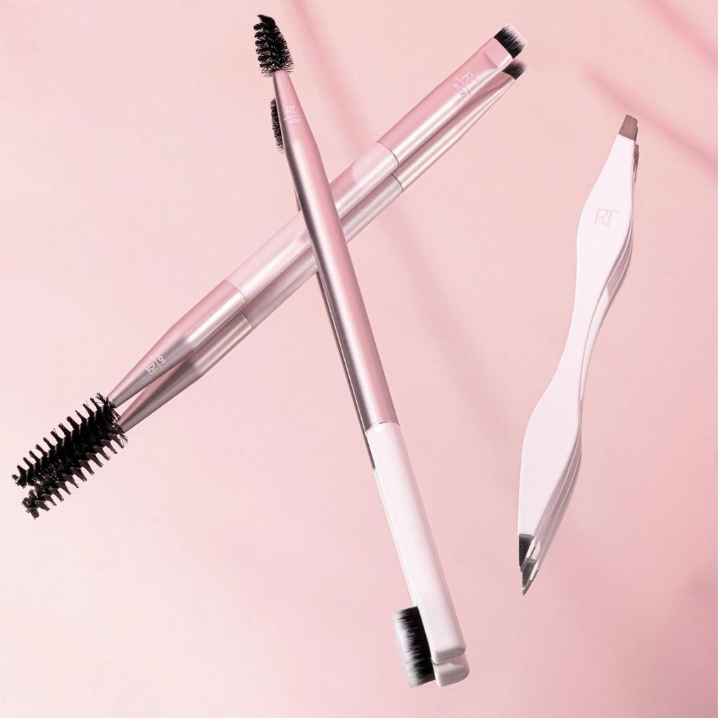 Real Techniques Brow Shaping Makeup Brush and Tool Set - Imagen 2
