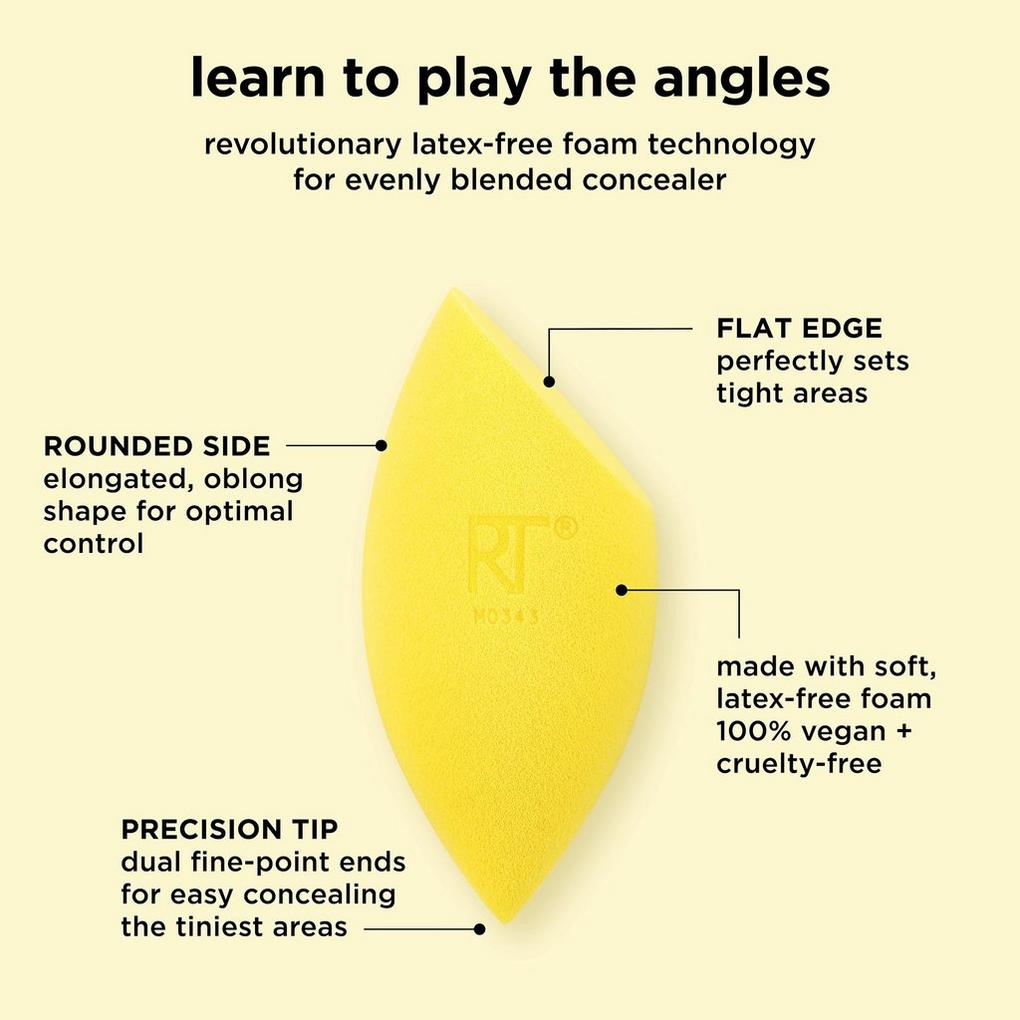 Real Techniques Miracle Concealer Makeup Sponge - Imagen 2