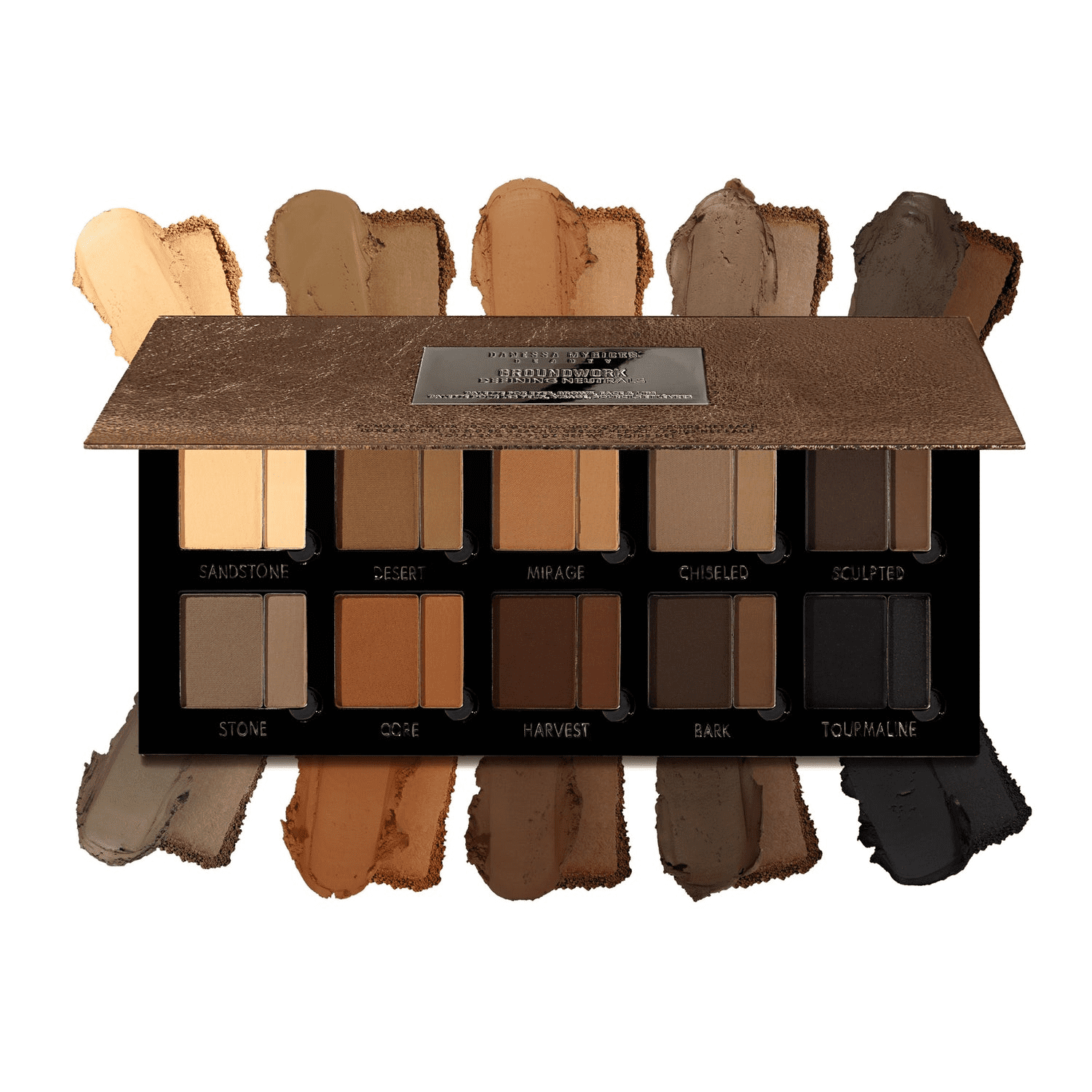 Danessa Myricks Beauty Groundwork: Defining Neutrals - Palette For Eyes, Brows, Face & Lips
