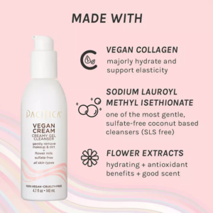 Pacifica Vegan Collagen Creamy Gel Facial Cleanser