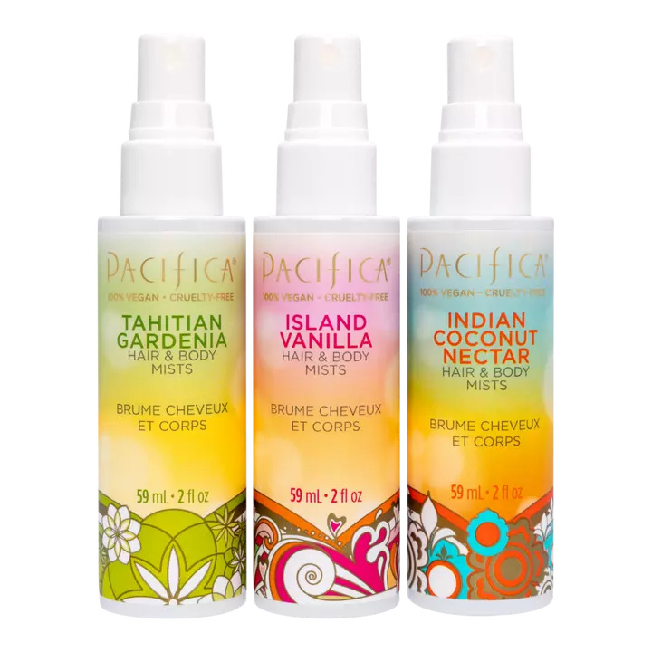 Pacifica Wanderlust Hair & Body Mist Travel Set - Imagen 4