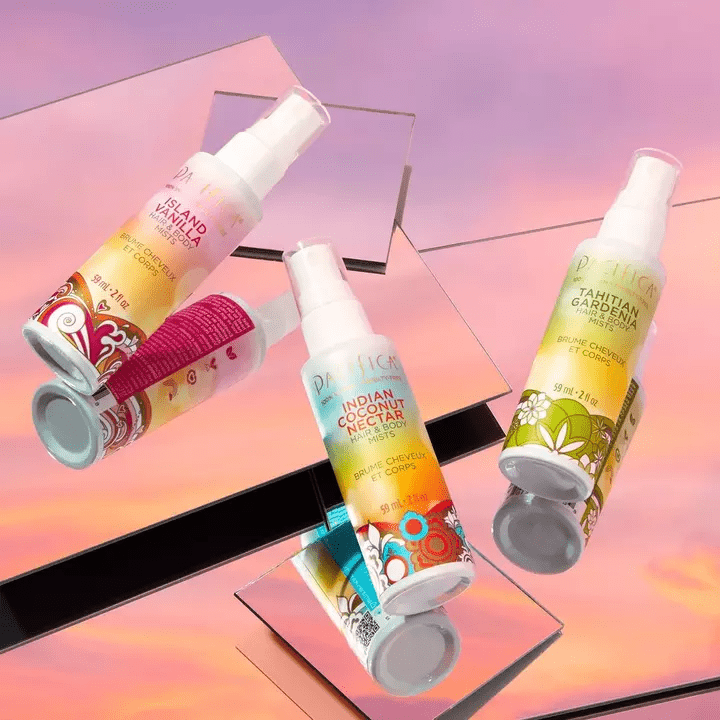 Pacifica Wanderlust Hair & Body Mist Travel Set - Imagen 3