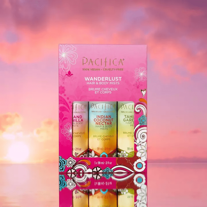 Pacifica Wanderlust Hair & Body Mist Travel Set - Imagen 2