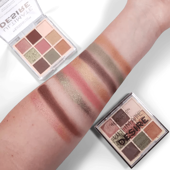Makeup Revolution Ultimate Desire Shadow Palette Stripped Khaki - Imagen 4