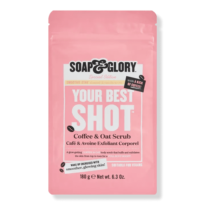 Soap & Glory Smoothie Star Your Best Shot Coffee & Oat Exfoliating Body Scrub