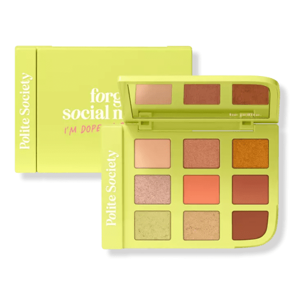 Polite Society Forget Social Media, I'm Dope In Real Life Polite Principles Eyeshadow Palette