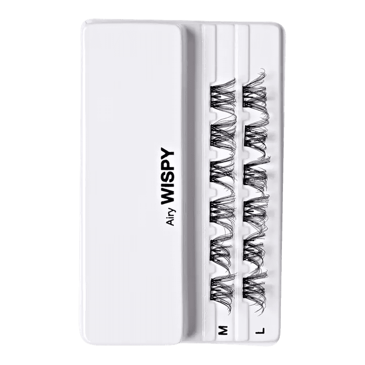 Kiss imPRESS Press-On Falsies Eyelash Clusters, Airy Wispy - Imagen 4
