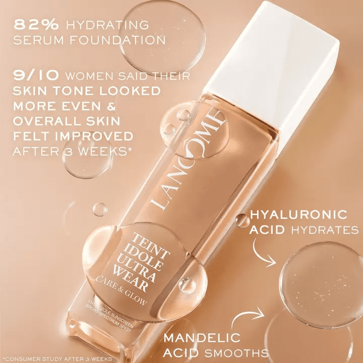 Lancôme Teint Idole Ultra Wear Care and Glow Foundation - Imagen 2