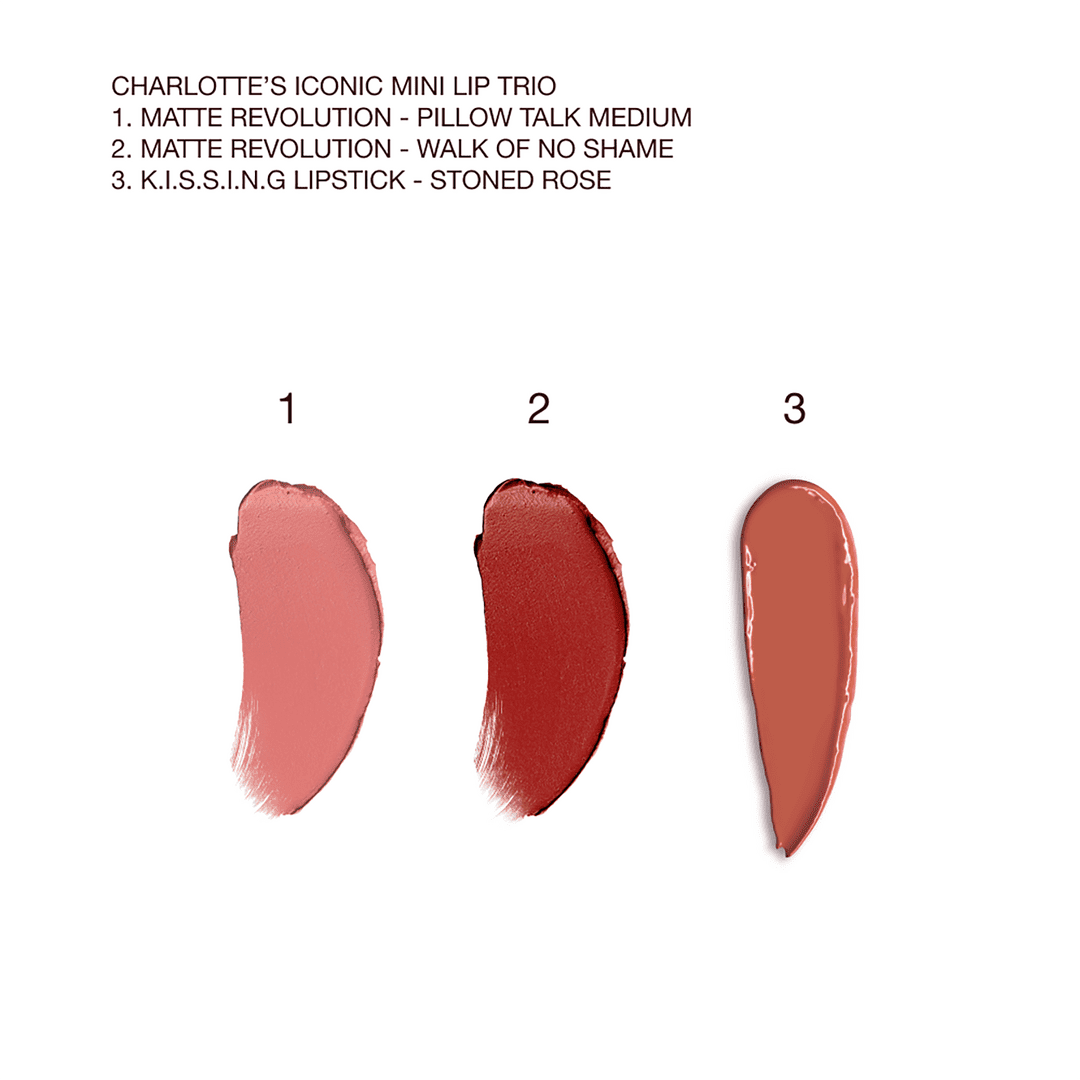 Charlotte Tilbury Iconic Mini Lip Trio - Imagen 3