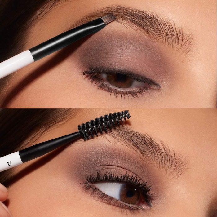 MAKEUP BY MARIO E7 Dual-Ended Eyebrow Brush - Imagen 3