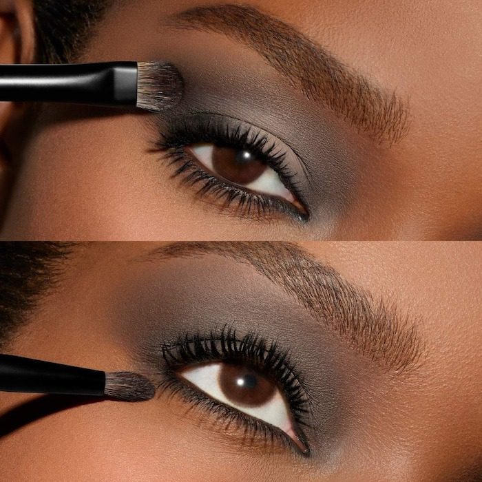 MAKEUP BY MARIO E6 Dual-Ended Eyeshadow Brush - Imagen 3