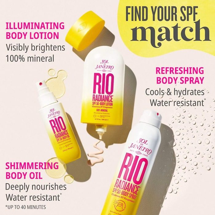 Sol de Janeiro Rio Radiance™ SPF 50 Mineral Body Lotion Sunscreen with Niacinamide - Imagen 3