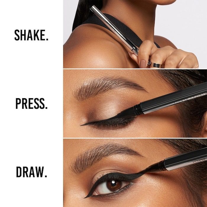 Danessa Myricks Beauty Linework Paintbrush Fluid Liquid Eyeliner - Imagen 3