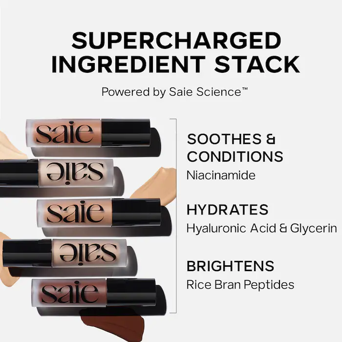 Saie Slip Tint Radiant All-Over Concealer with Niacinamide - Imagen 4
