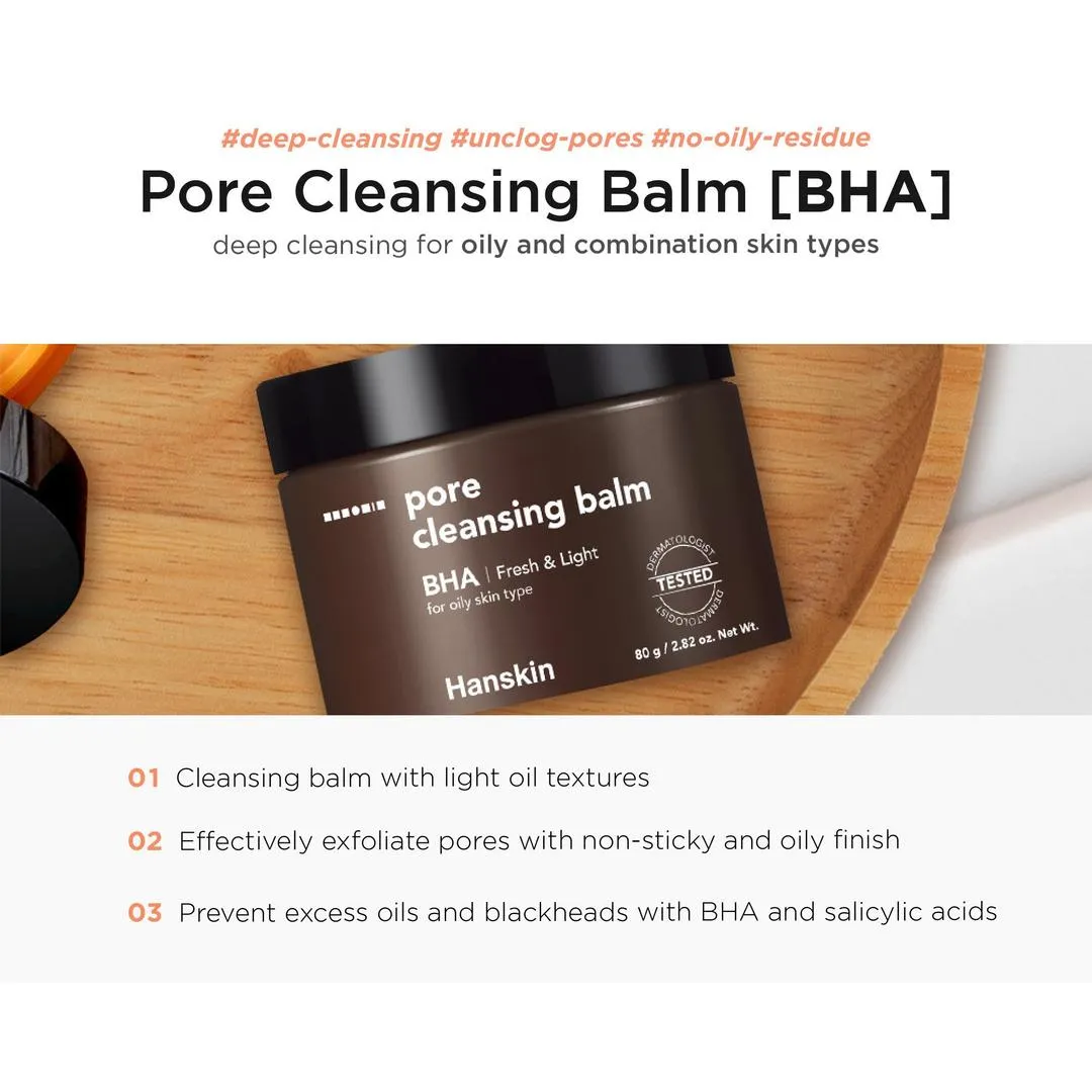 Hanskin Pore Cleansing Balm - BHA - Imagen 4