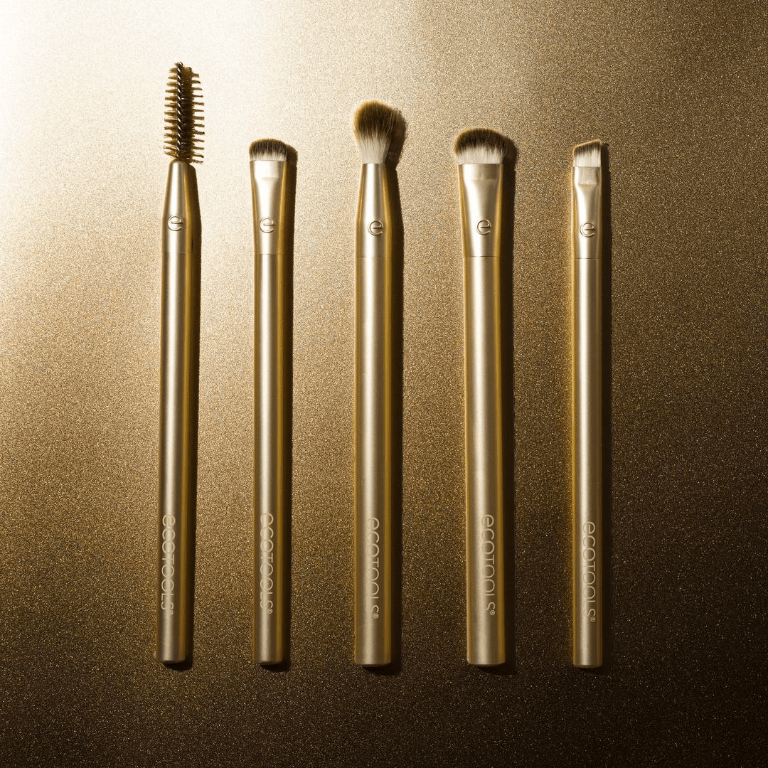 EcoTools Precious Metals Brightening Eye Brush Set - Imagen 2