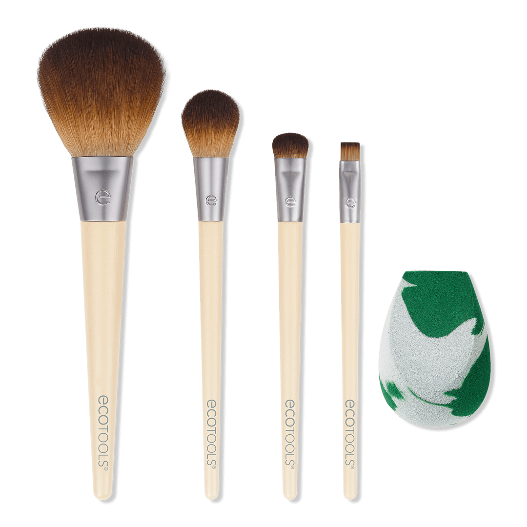 EcoTools The Core Five Makeup Brush & Sponge Set
