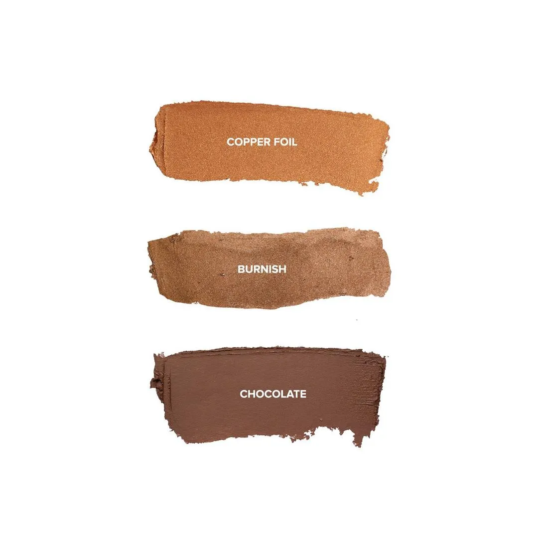 NUDESTIX Smokey Gold Eyes 3 Piece Mini Eye Kit - Imagen 4