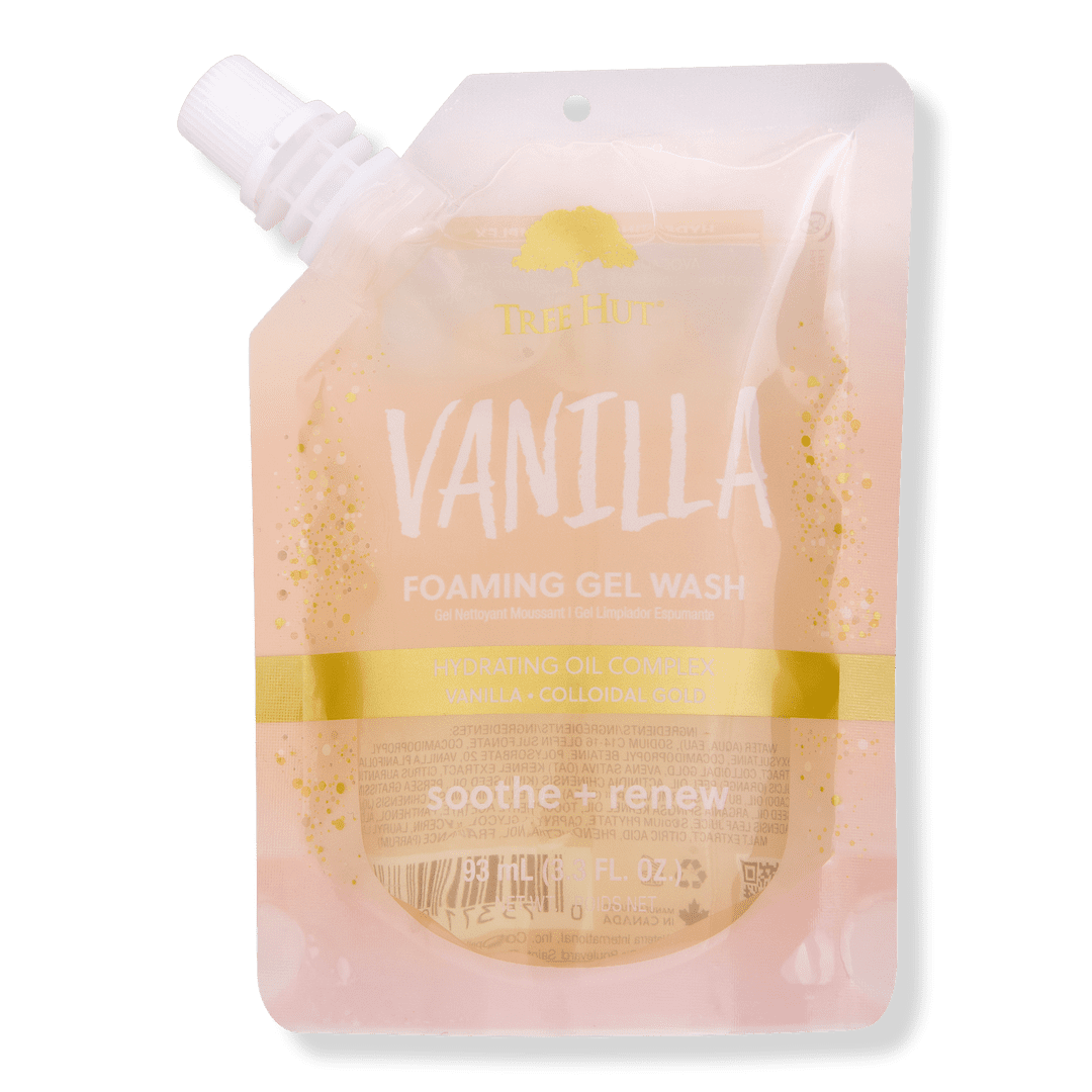 Tree Hut Vanilla Mini Foaming Gel Body Wash