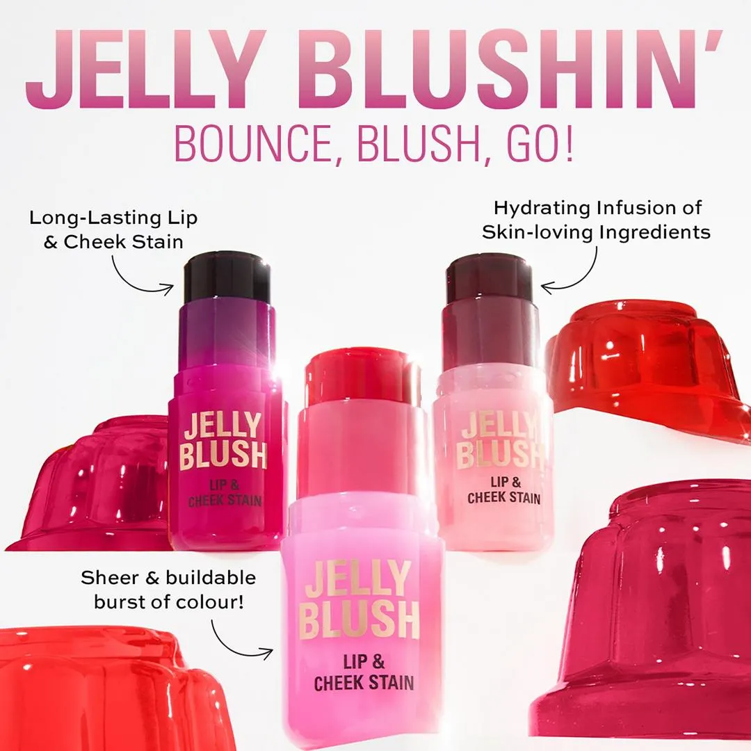 Revolution Beauty Jelly Blush Stick Lip & Cheek Stain - Imagen 3