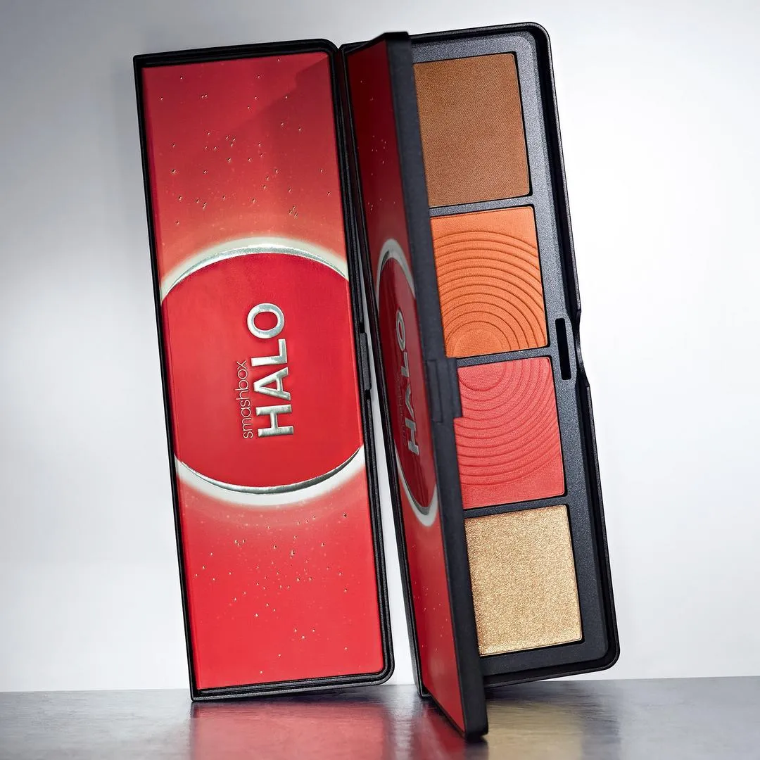 Smashbox Halo Sculpt + Glow Face Palette With Vitamin E - Imagen 7