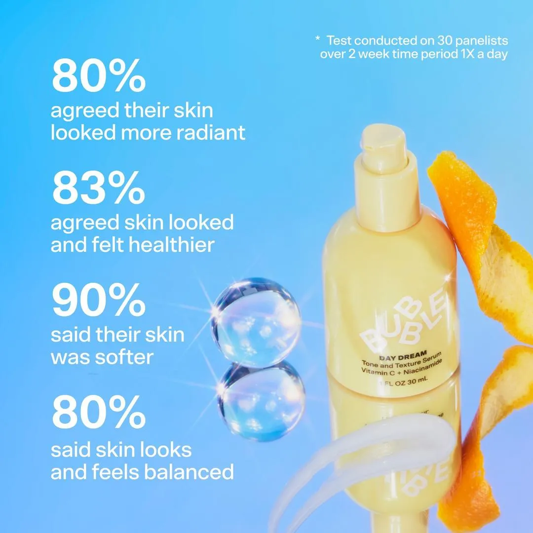 Bubble Day Dream Vitamin C + Niacinamide Tone & Texture Serum - Imagen 3