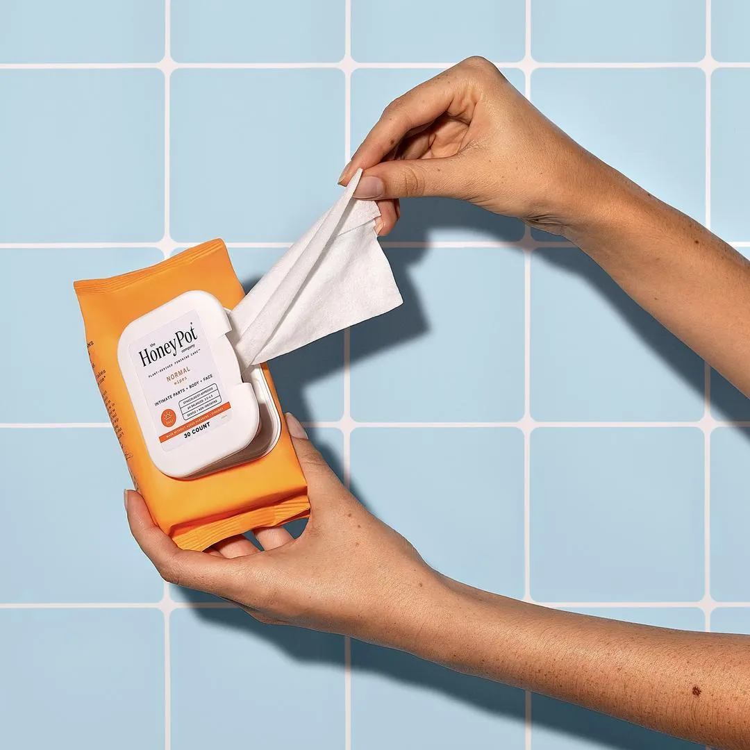 The Honey Pot Company Normal Feminine Cleansing Wipes - Imagen 3