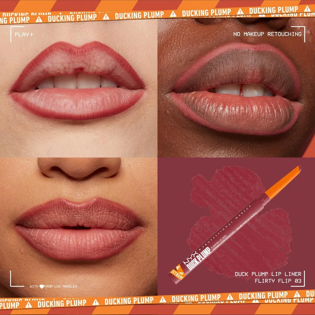 NYX Professional Makeup Duck Plump Retractable Plumping Lip Liner - Imagen 4
