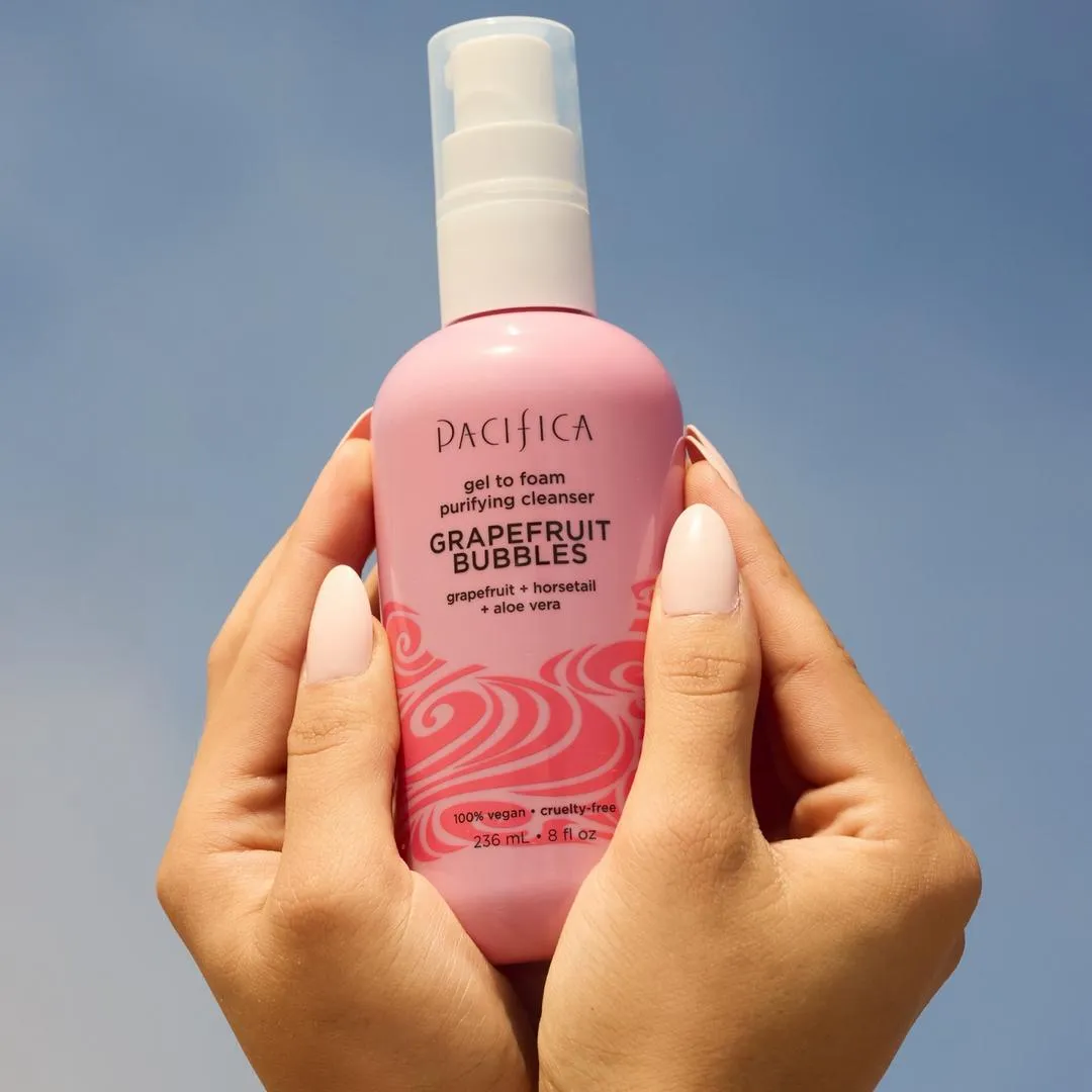 Pacifica Grapefruit Bubbles Gel Foam Cleanser - Imagen 2