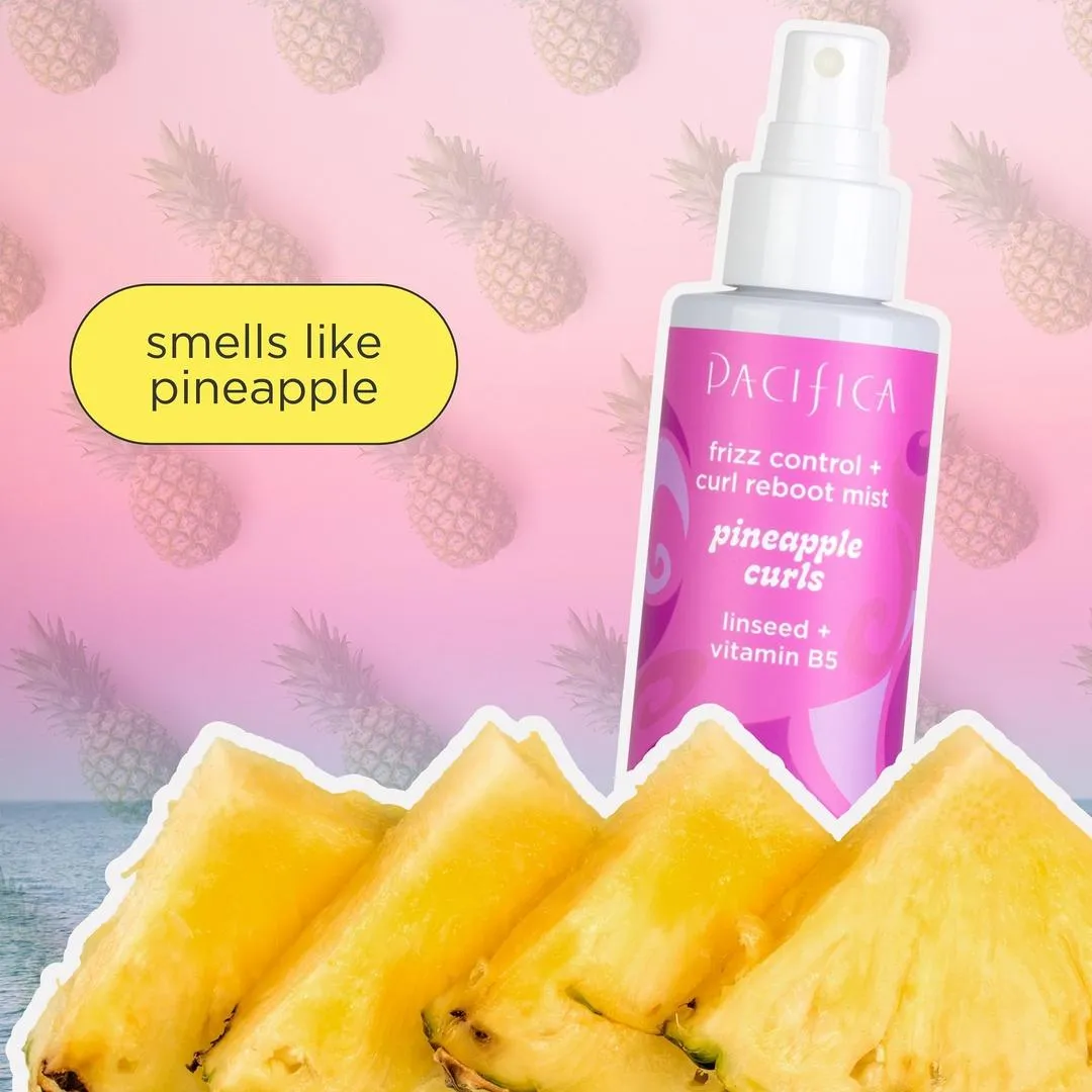 Pacifica Frizz Control & Curl Reboot Mist Pineapple Curls - Imagen 3