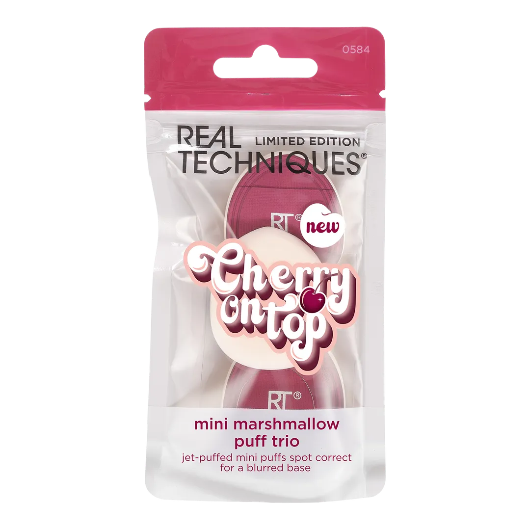 Real Techniques Cherry On Top Mini Marshmallow Puff Trio - Imagen 2