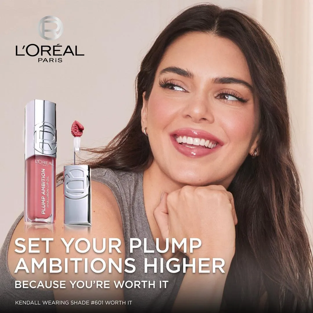 L'Oréal Plump Ambition Hyaluron Lip Oil 24HR Care with Hyaluronic Acid - Imagen 5