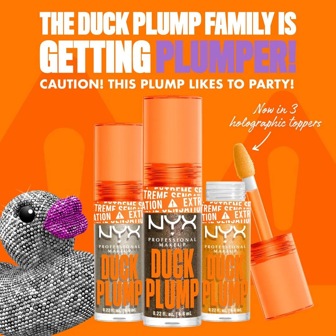 NYX Professional Makeup Duck Plump Plumping Lip Gloss Toppers - Imagen 3