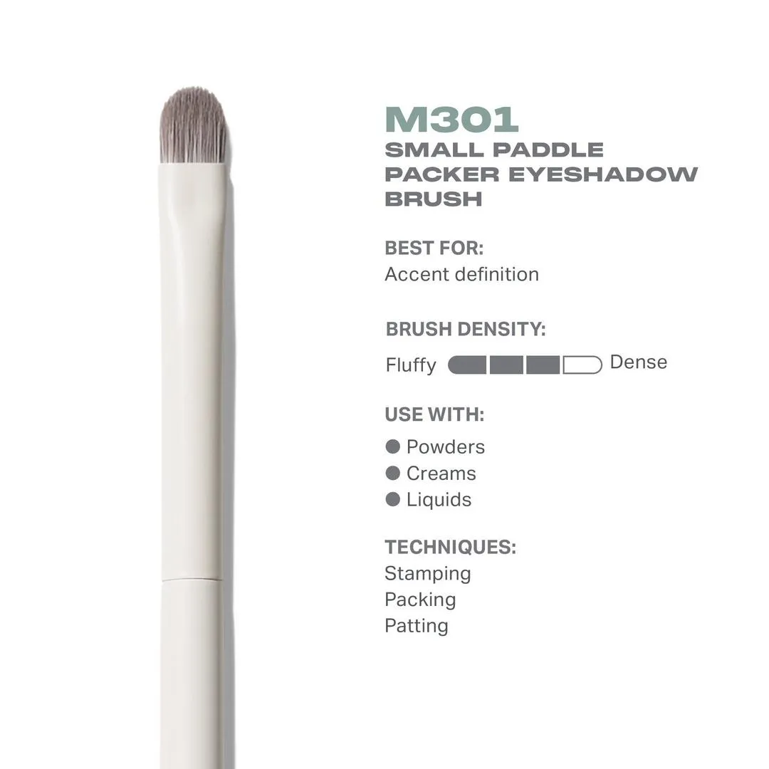 Morphe M301 Small Paddle Packer Eyeshadow Brush - Imagen 3
