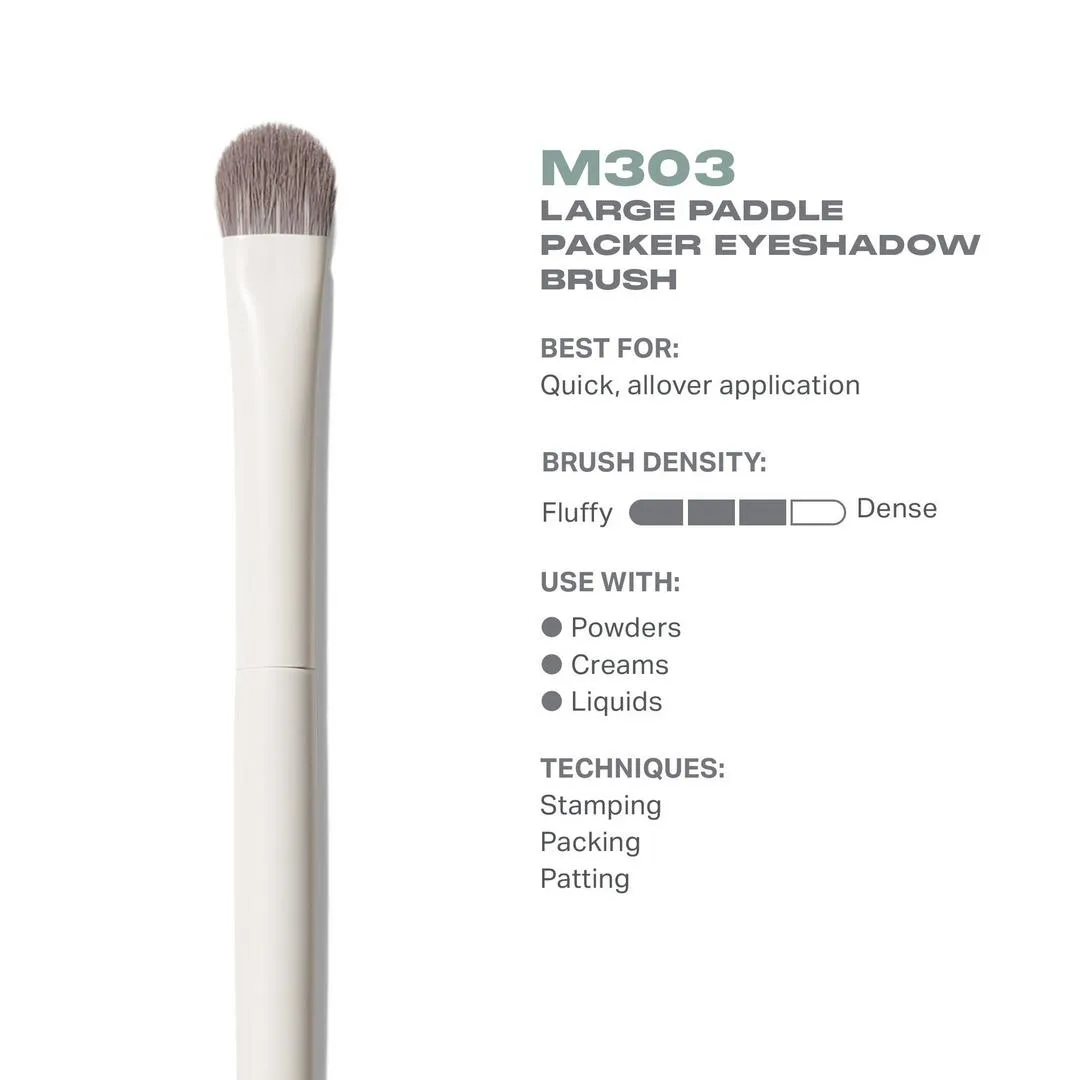 Morphe M303 Large Paddle Packer Eyeshadow Brush - Imagen 2