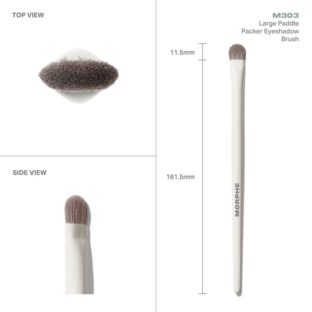 Morphe M303 Large Paddle Packer Eyeshadow Brush - Imagen 4