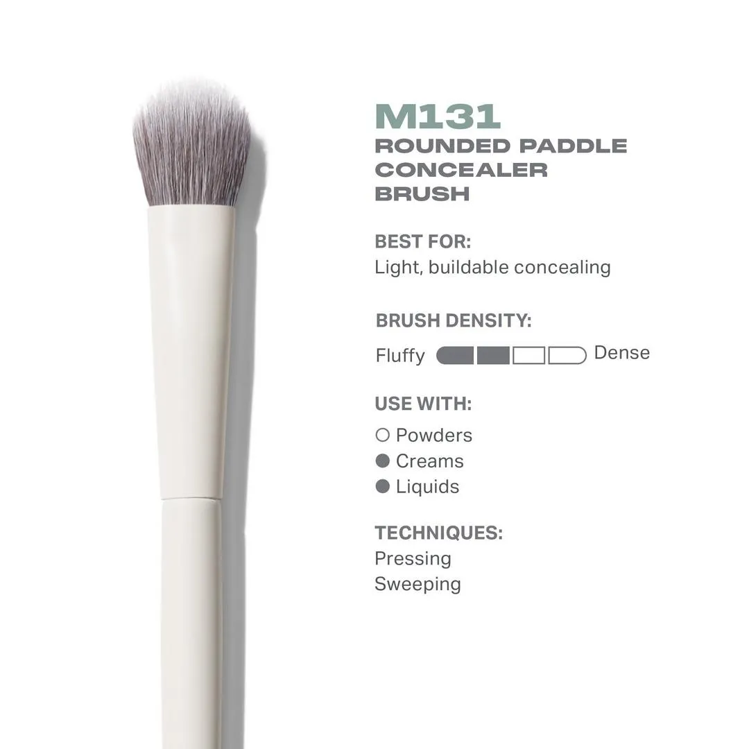 Morphe M131 Rounded Paddle Concealer Brush - Imagen 3