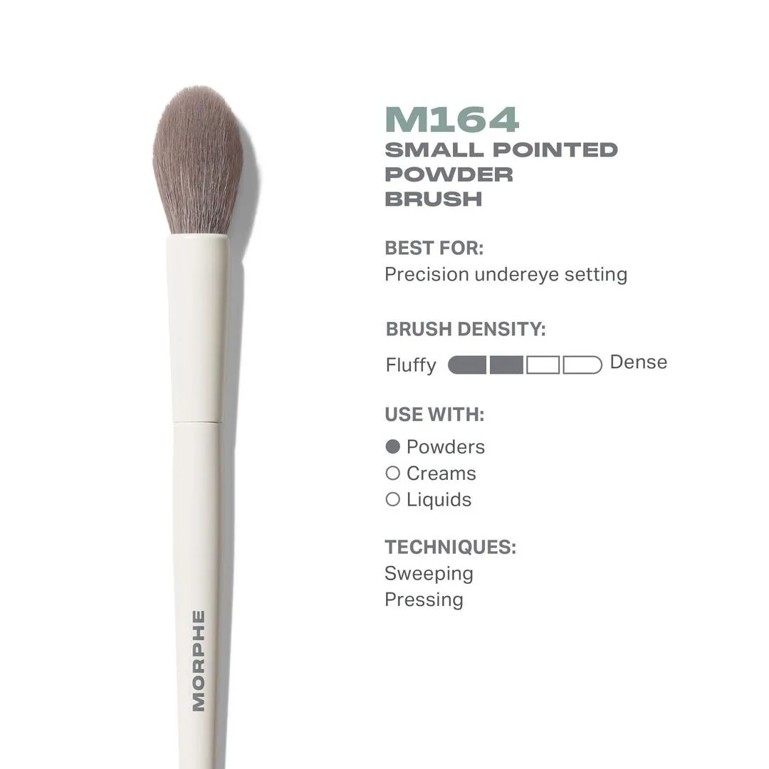 Morphe M164 Small Pointed Powder Brush - Imagen 3