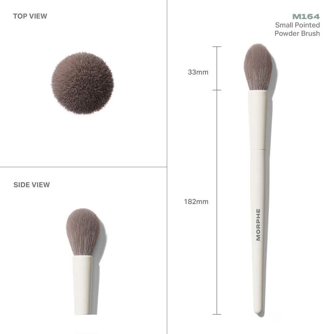Morphe M164 Small Pointed Powder Brush - Imagen 2