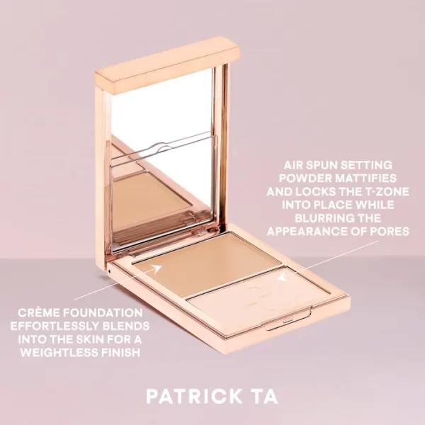 PATRICK TA Major Skin Crème Foundation and Finishing Powder Duo - Imagen 2