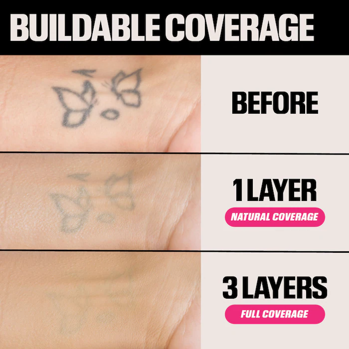 HUDA BEAUTY Easy Blur Natural Airbrush Foundation with Niacinamide - Imagen 7