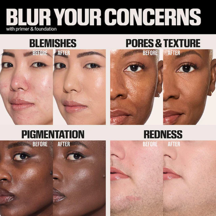 HUDA BEAUTY Easy Blur Natural Airbrush Foundation with Niacinamide - Imagen 4