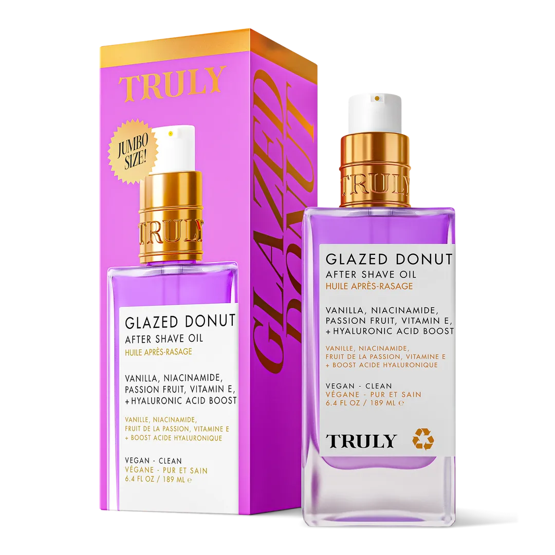 Truly Glazed Donut After Shave Oil - Imagen 4