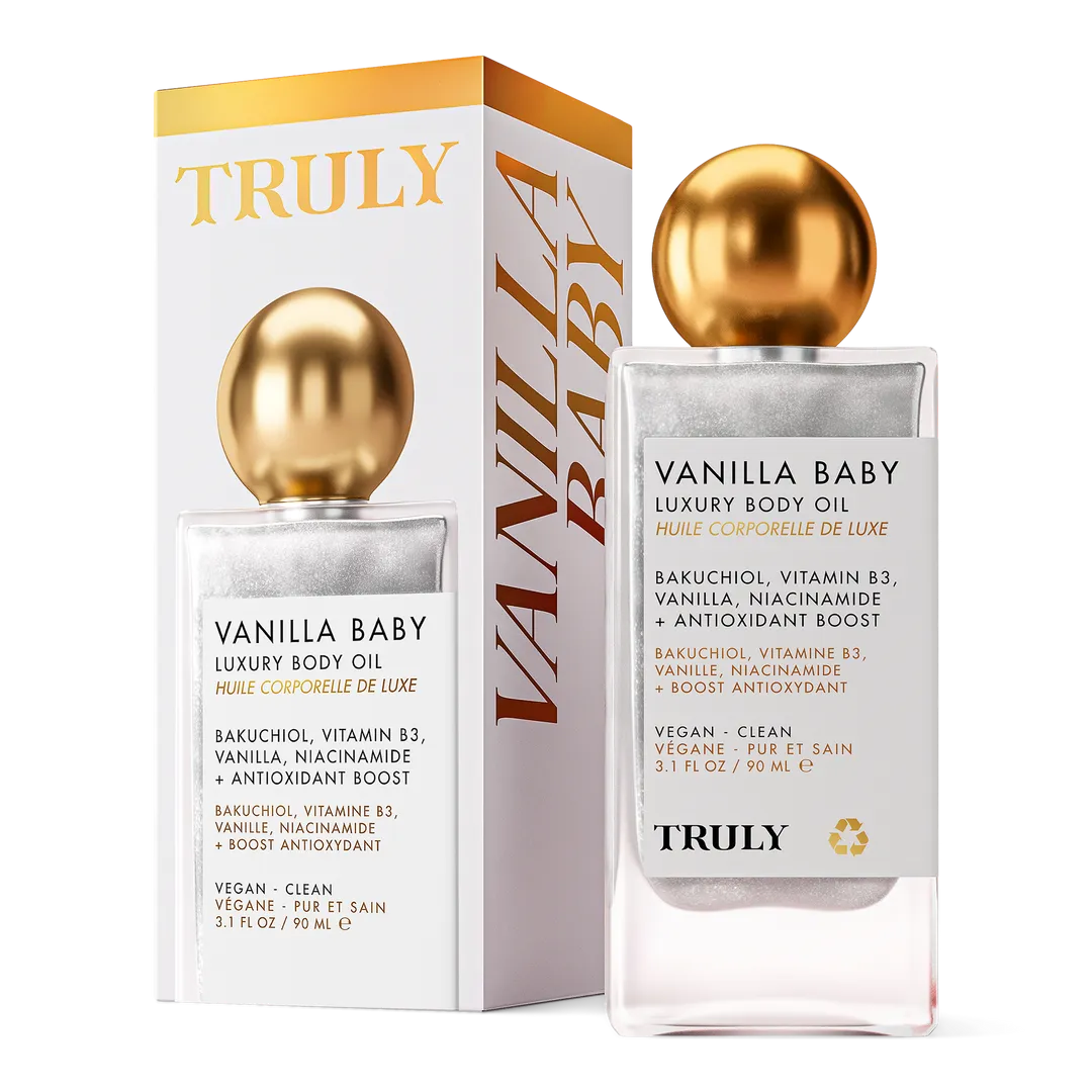 Truly Vanilla Baby Luxury Body Oil - Imagen 3
