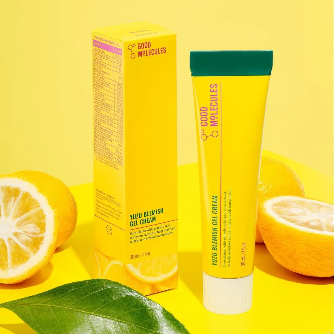 Good Molecules Yuzu Blemish Gel Cream - Imagen 2