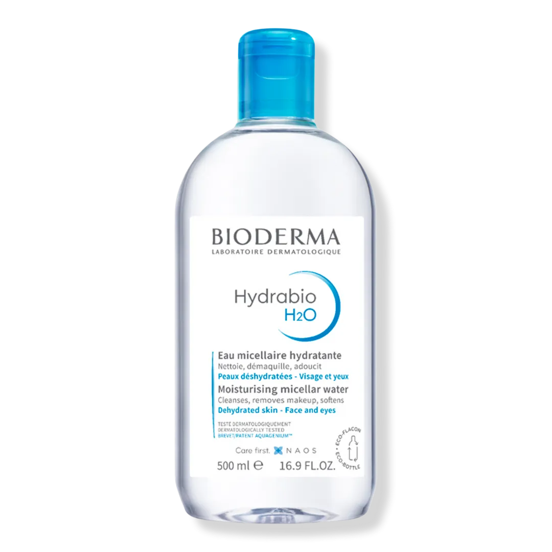 Bioderma Hydrabio H2O Micellar Water Face Cleanser for Dehydrated Skin